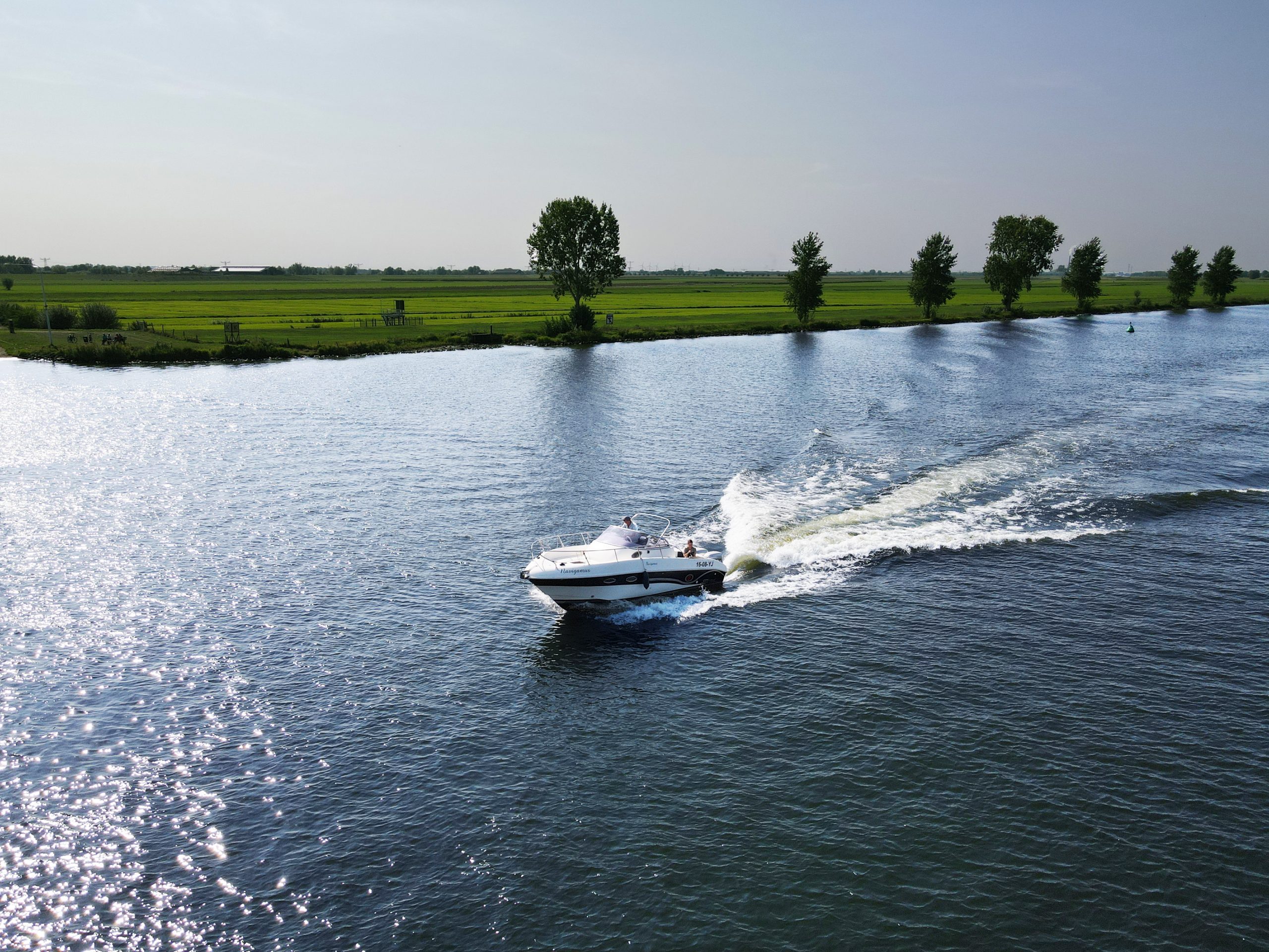 Speedboat Biesbosch
